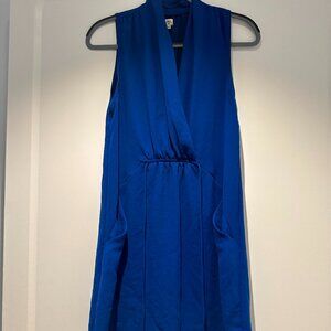 Aritzia Wilfred Blue Mini Dress
